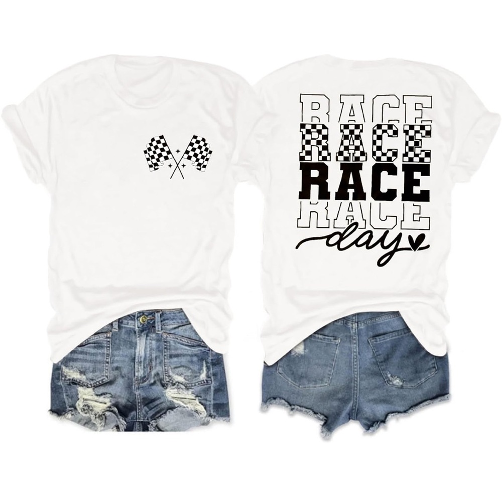 Race Day Graphic Tee